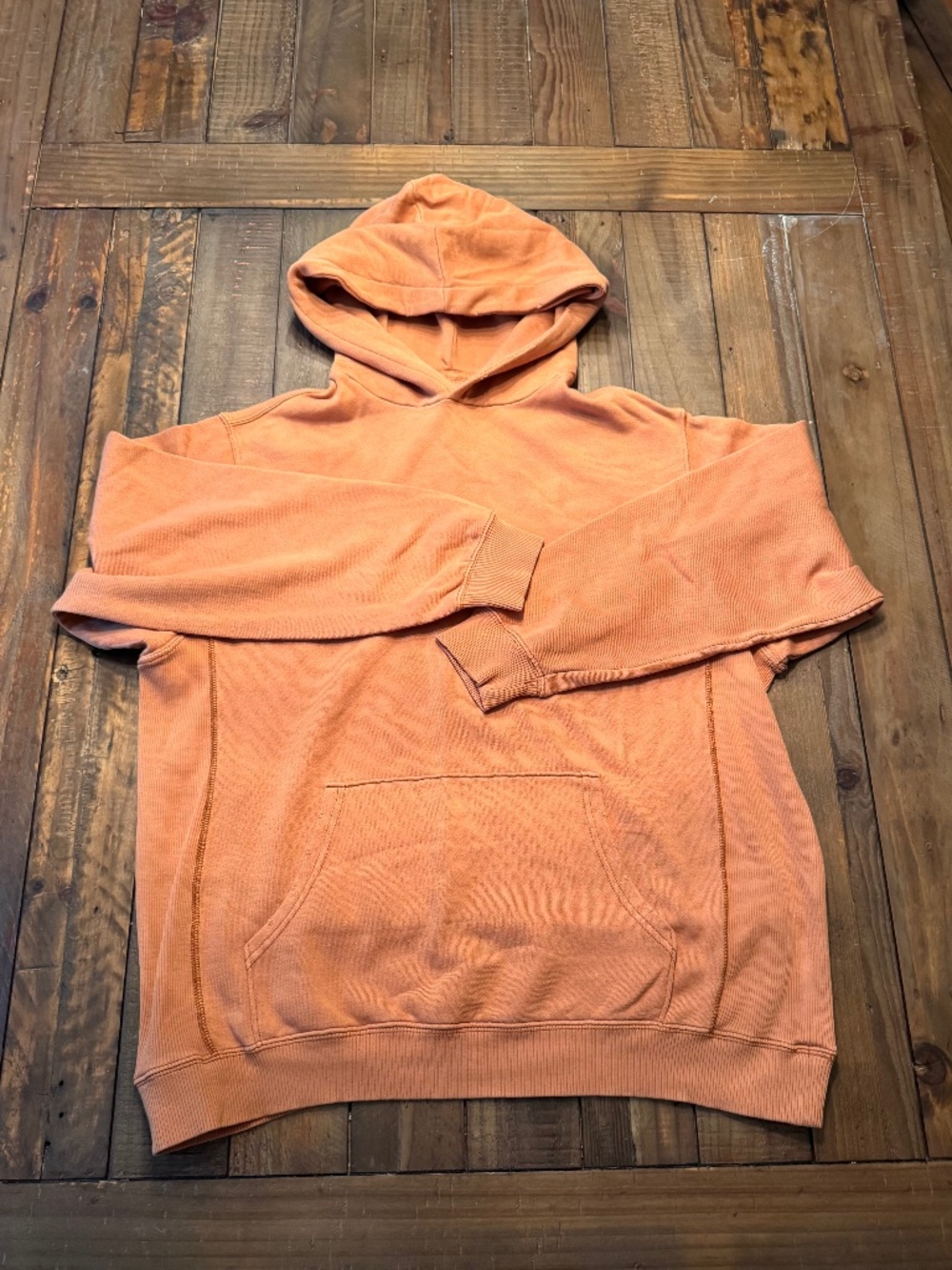 Aerie Distressed Hoodie. Size Small. Clay Color Summer 2021 Collection